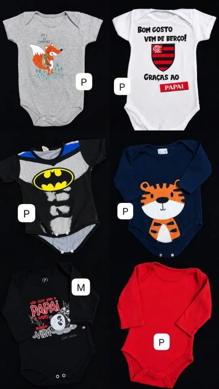 Pack de roupinhas de bebê menino ou unidade  - Foto 3