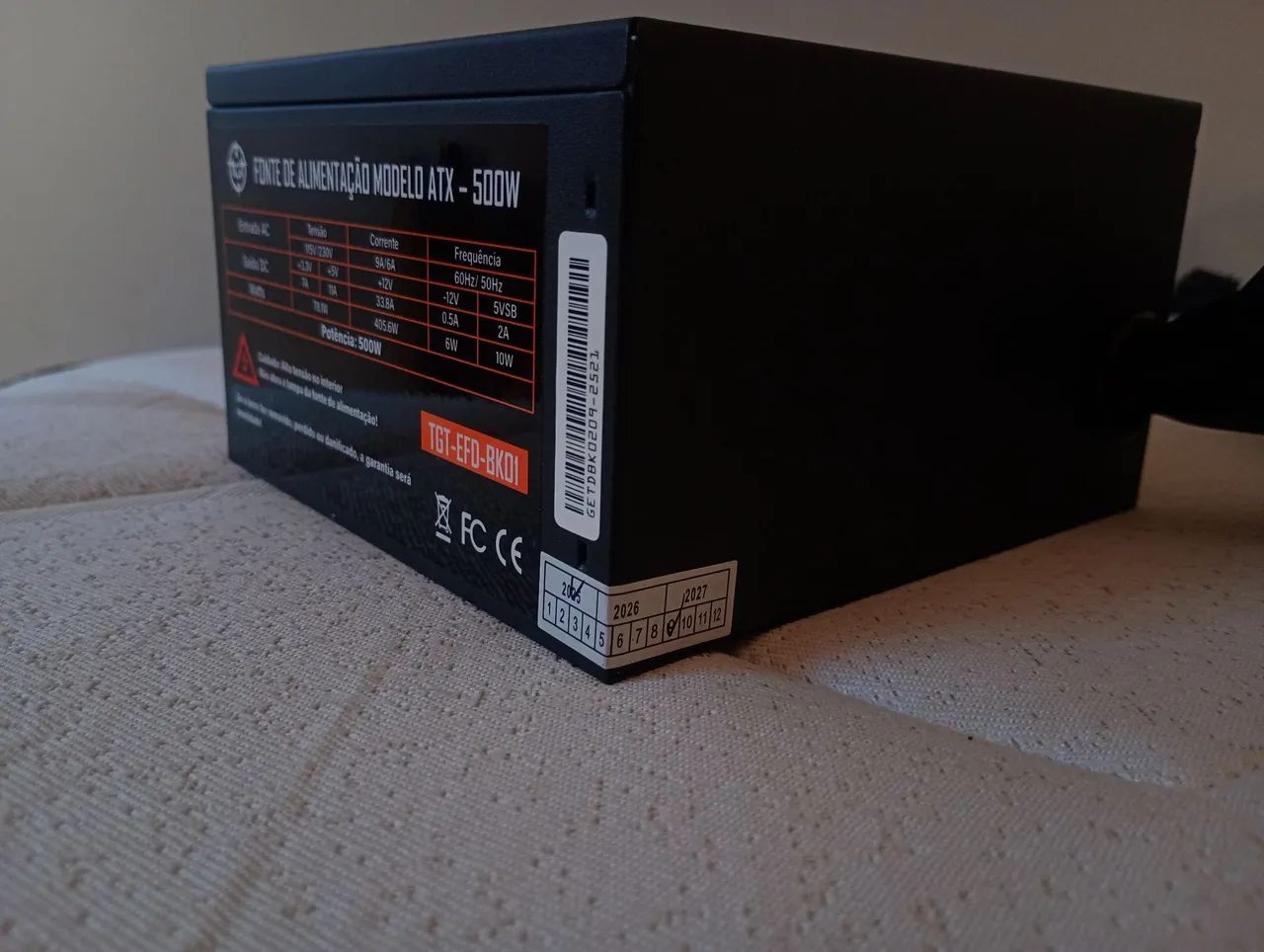 FONTE DE ALIMENTAÇÃO TGT 500W ATX - Foto 3