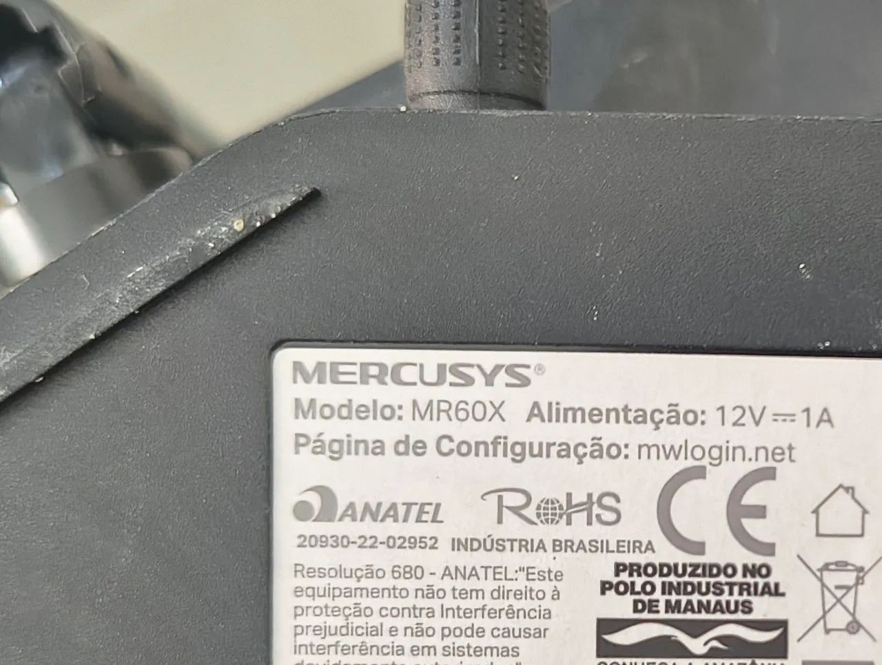 Roteador mercusys MR60X AX1500 - Foto 2