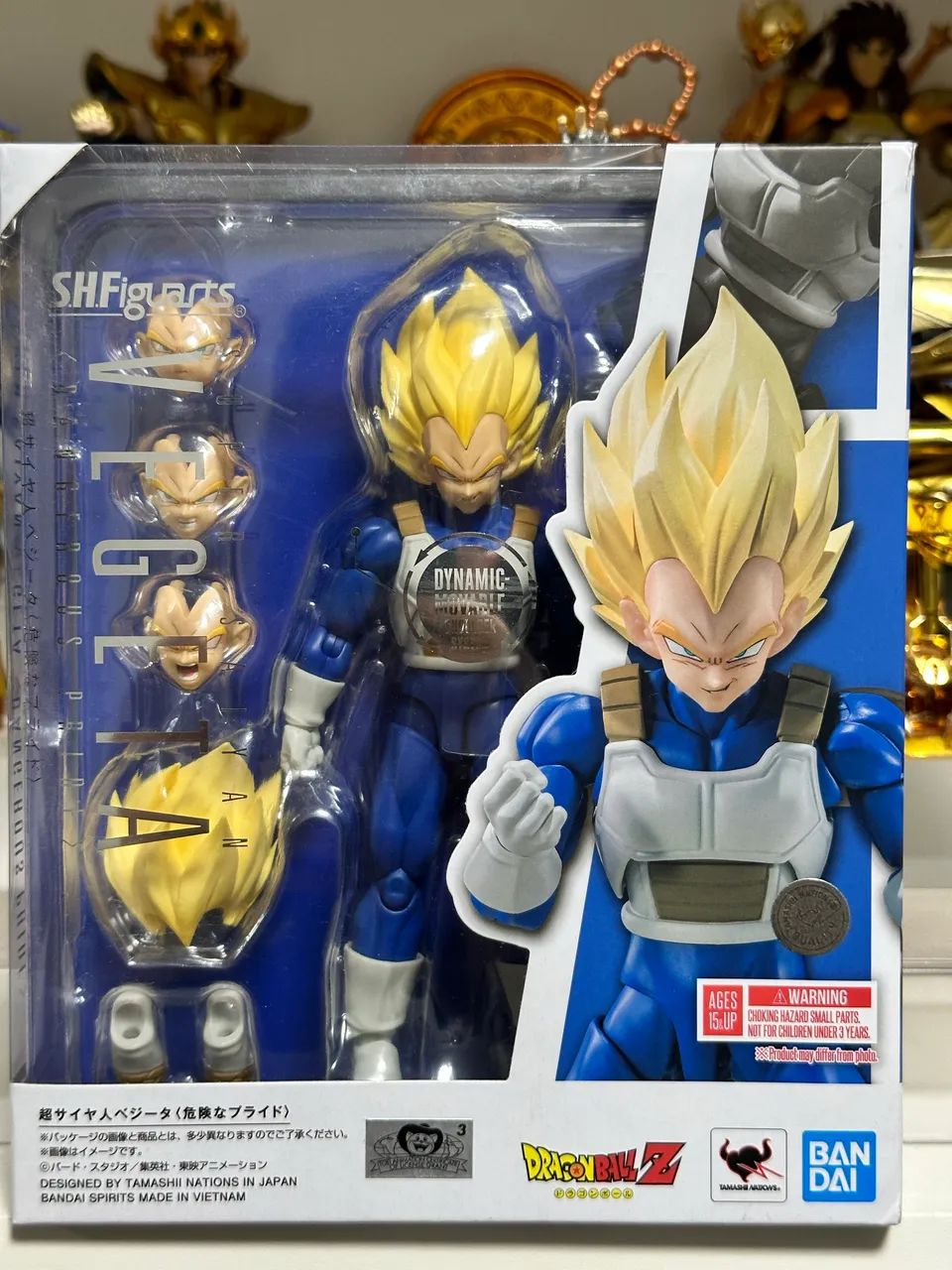 Vegeta ssj bandai 4.0 LACRADO