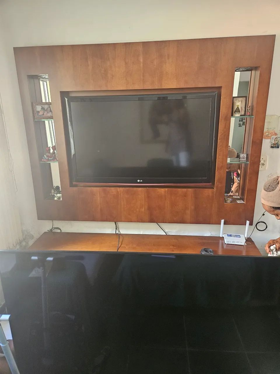 Vendo TV 49 polegadas + painel - Foto 2