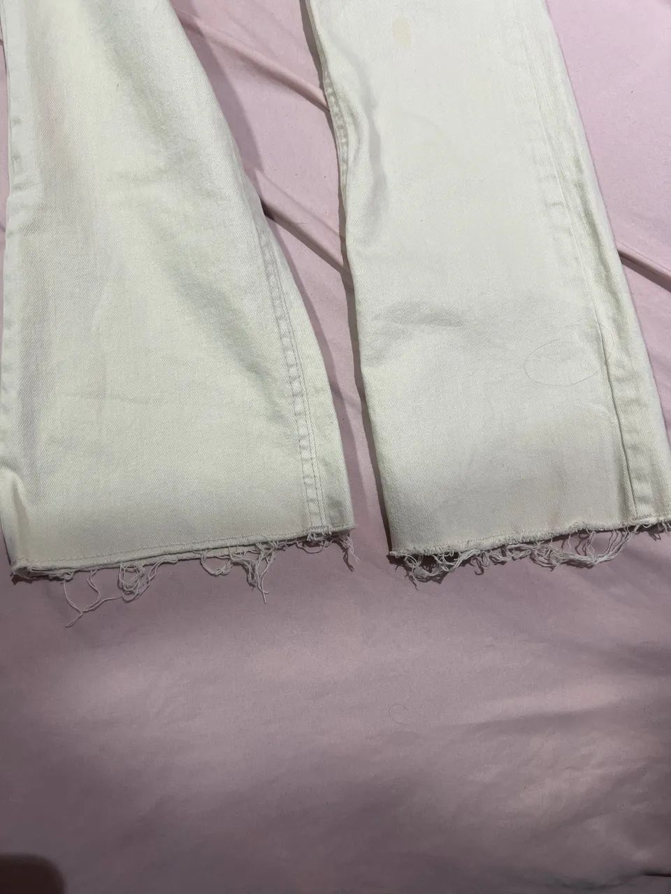 Calça CREME/OFF-WHITE/BEGE TAM 34  - Foto 2