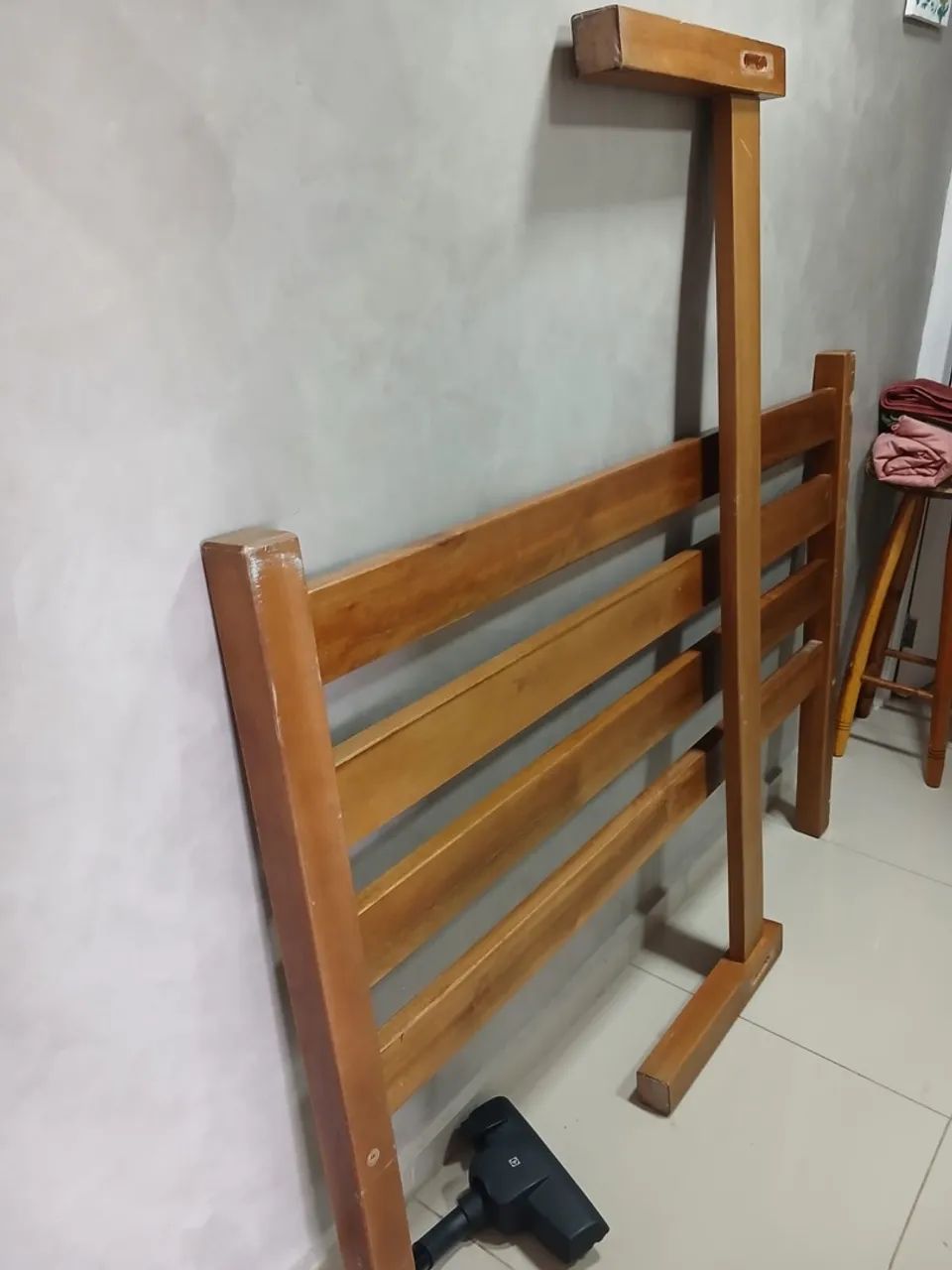Cama de casal de madeira  - Foto 3