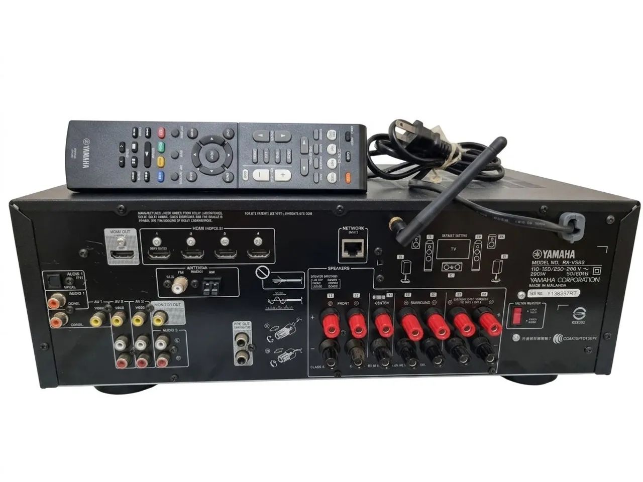 Receiver yamaha Rx-v583 - Aparelhos de Som - Parque das Nações