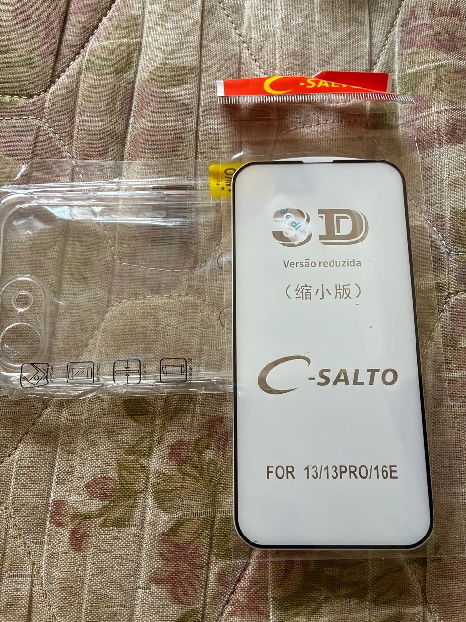 Capinha + pelicula Iphoe 16 E  - Foto 3