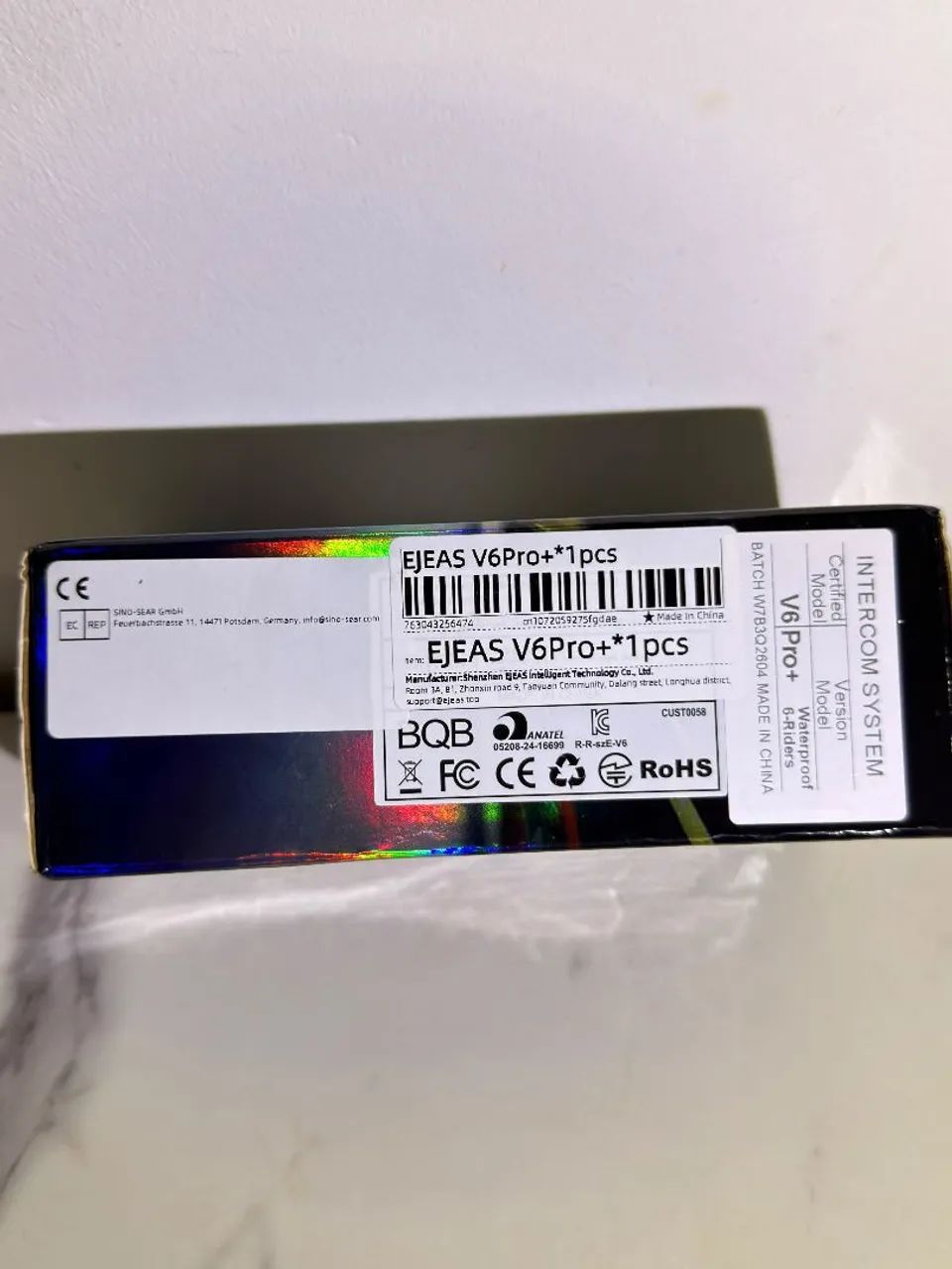 EJEAS V6 Pro - Intercomunicador Bluetooth para Capacete - Foto 3