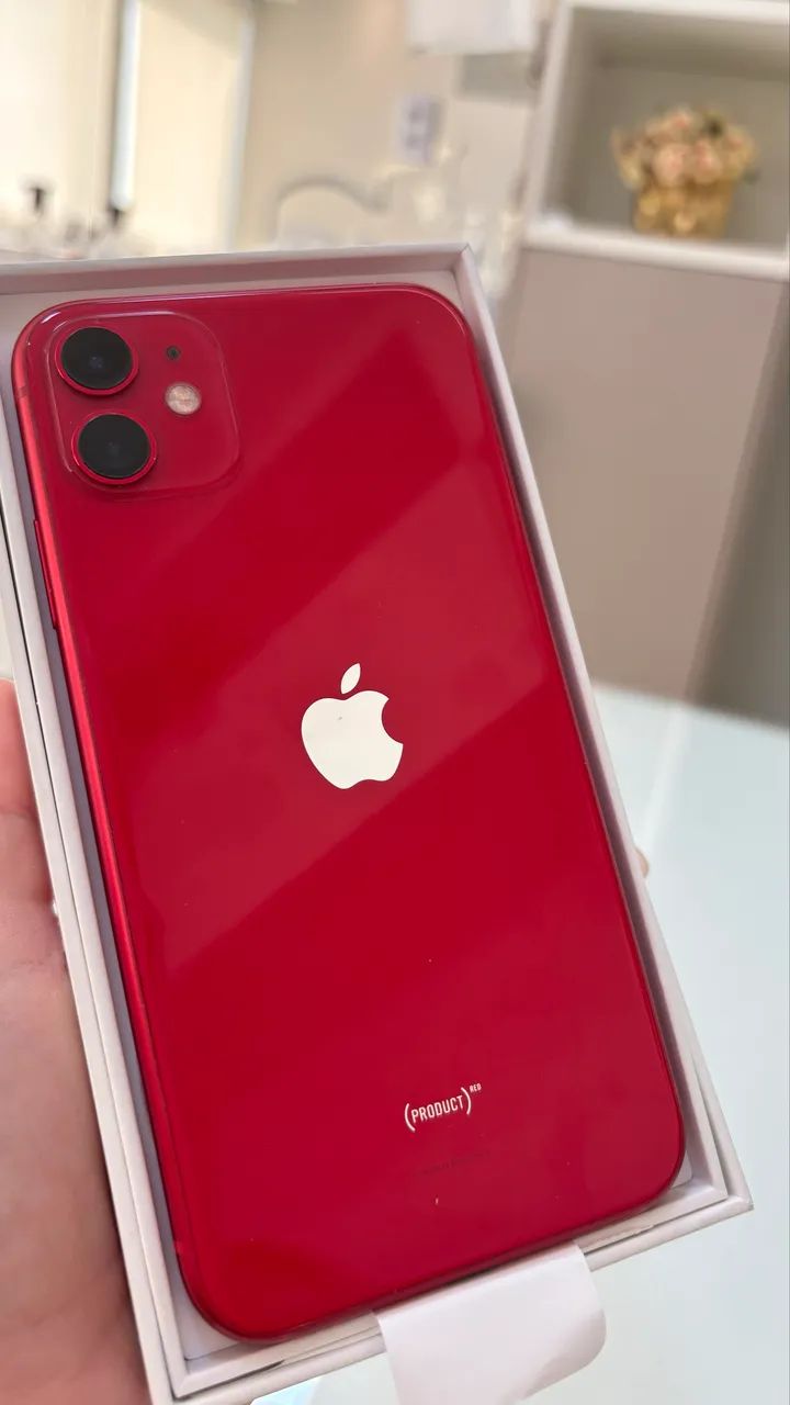 iPhone 11 / 256GB / RED / Ótima câmera