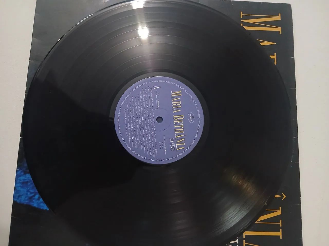 Lp Maria bethania ao vivo 1995 usado  - Foto 3