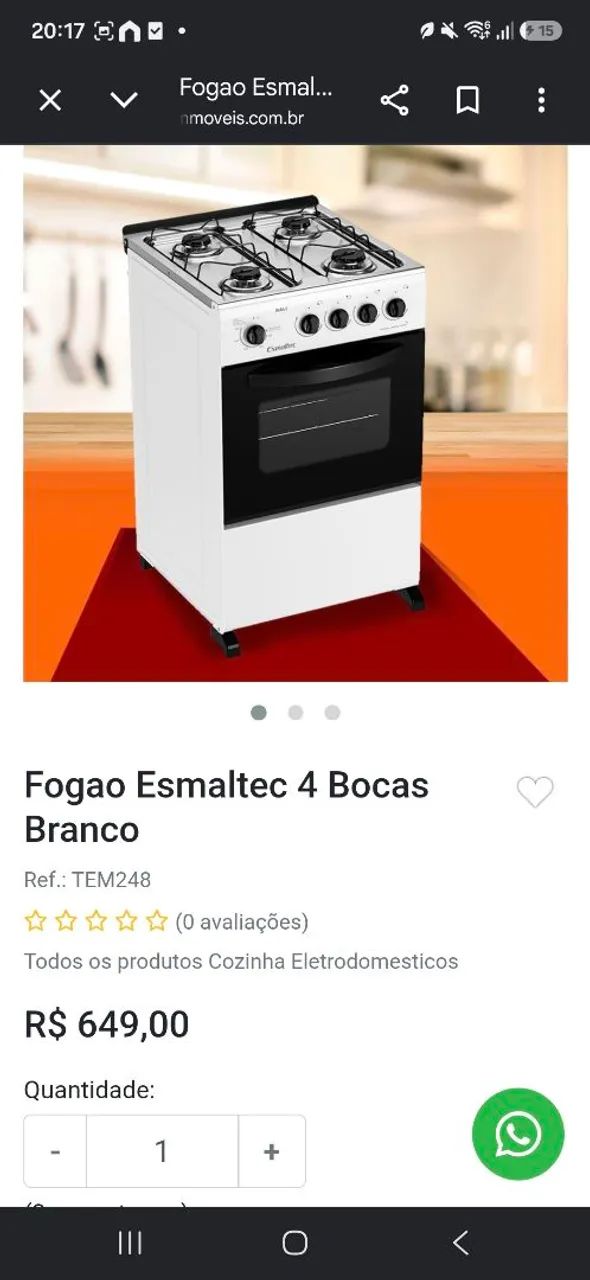 Fogão Esmaltec - Foto 3