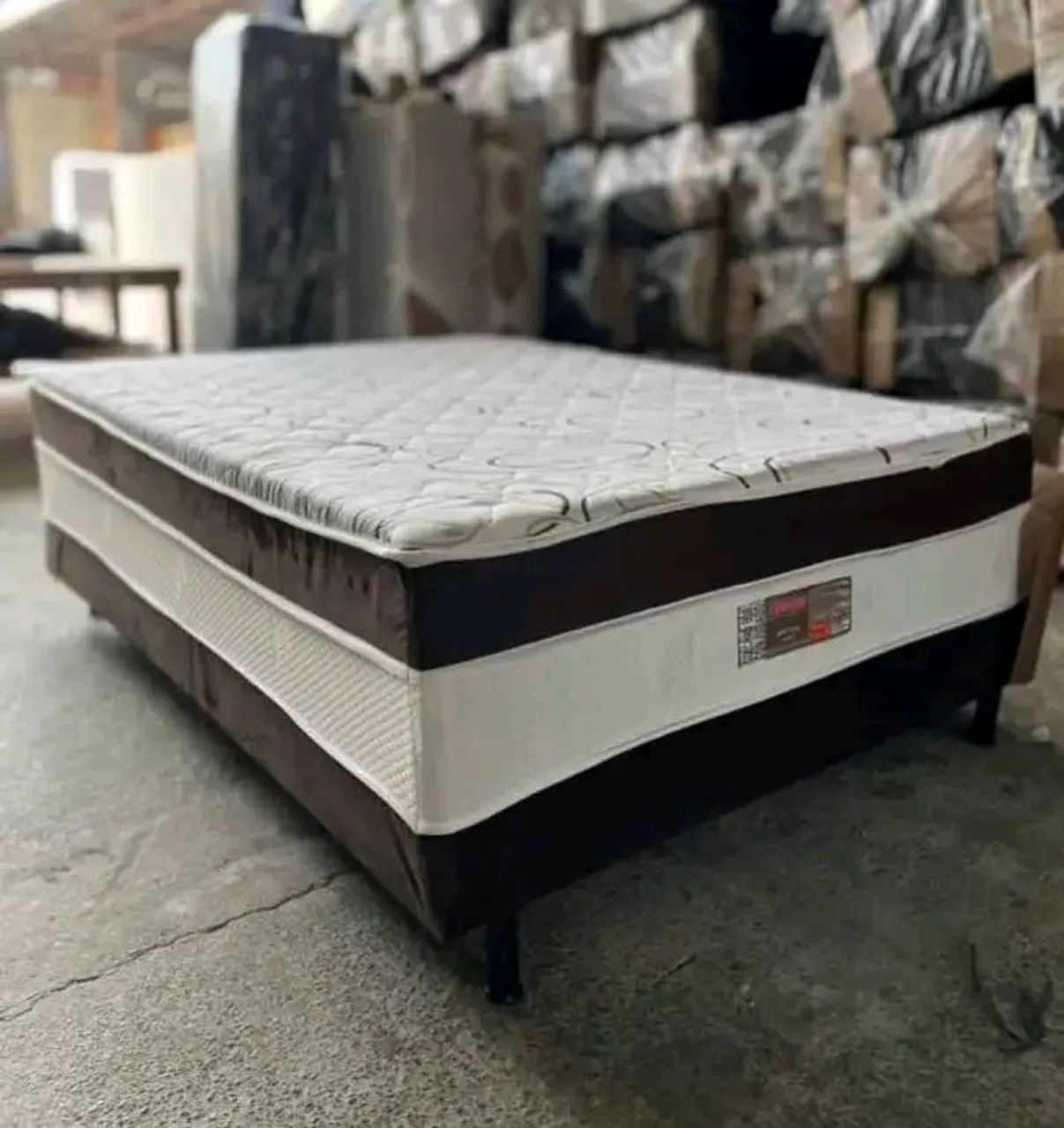 Cama box de casal de alta qualidade D33  - Foto 2