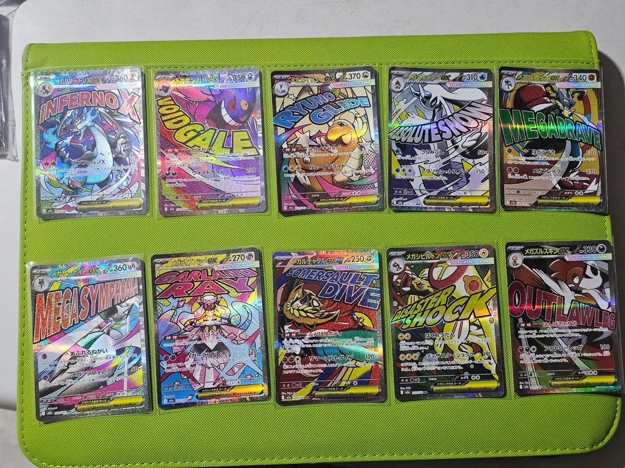 Coleção pokemon mega attack japonesa completa