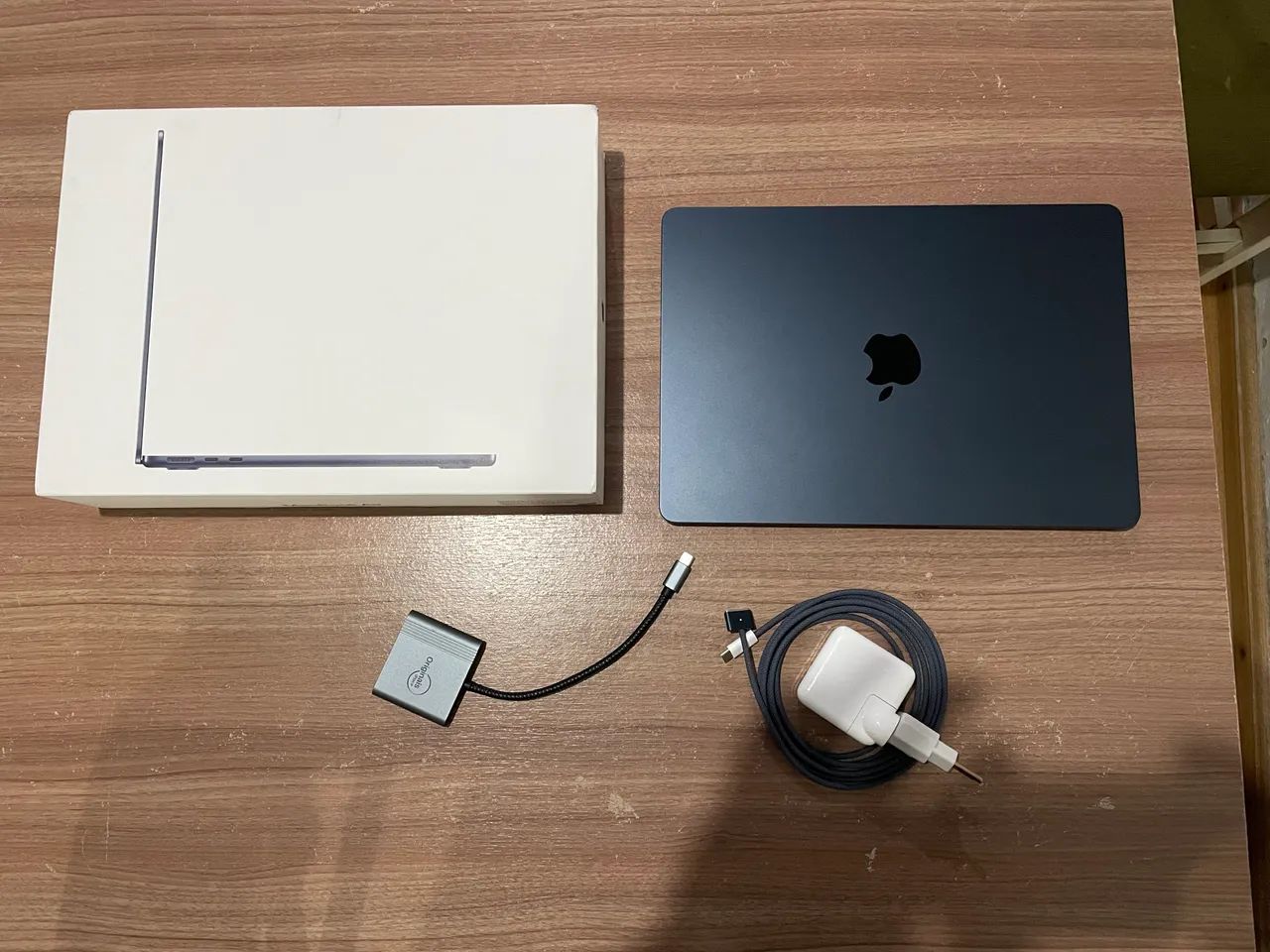 MacBookAir M2 (おまけ付) MacBook Air M2 Midnight ? 16GB RAM / 512GB ? Impecável, só 39