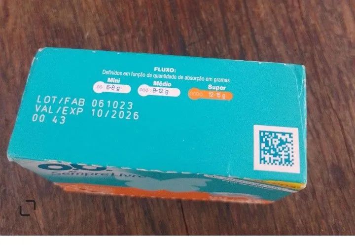 Absorvente interno O.B Sempre Livre 