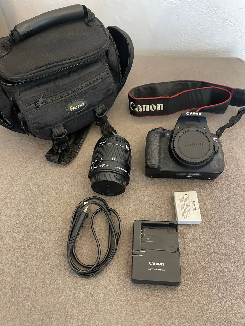 Câmera Canon Kit completo 
