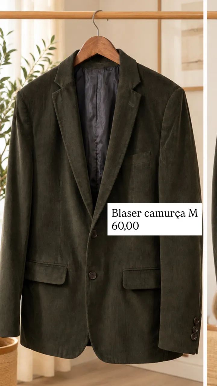 Blaser camurça 