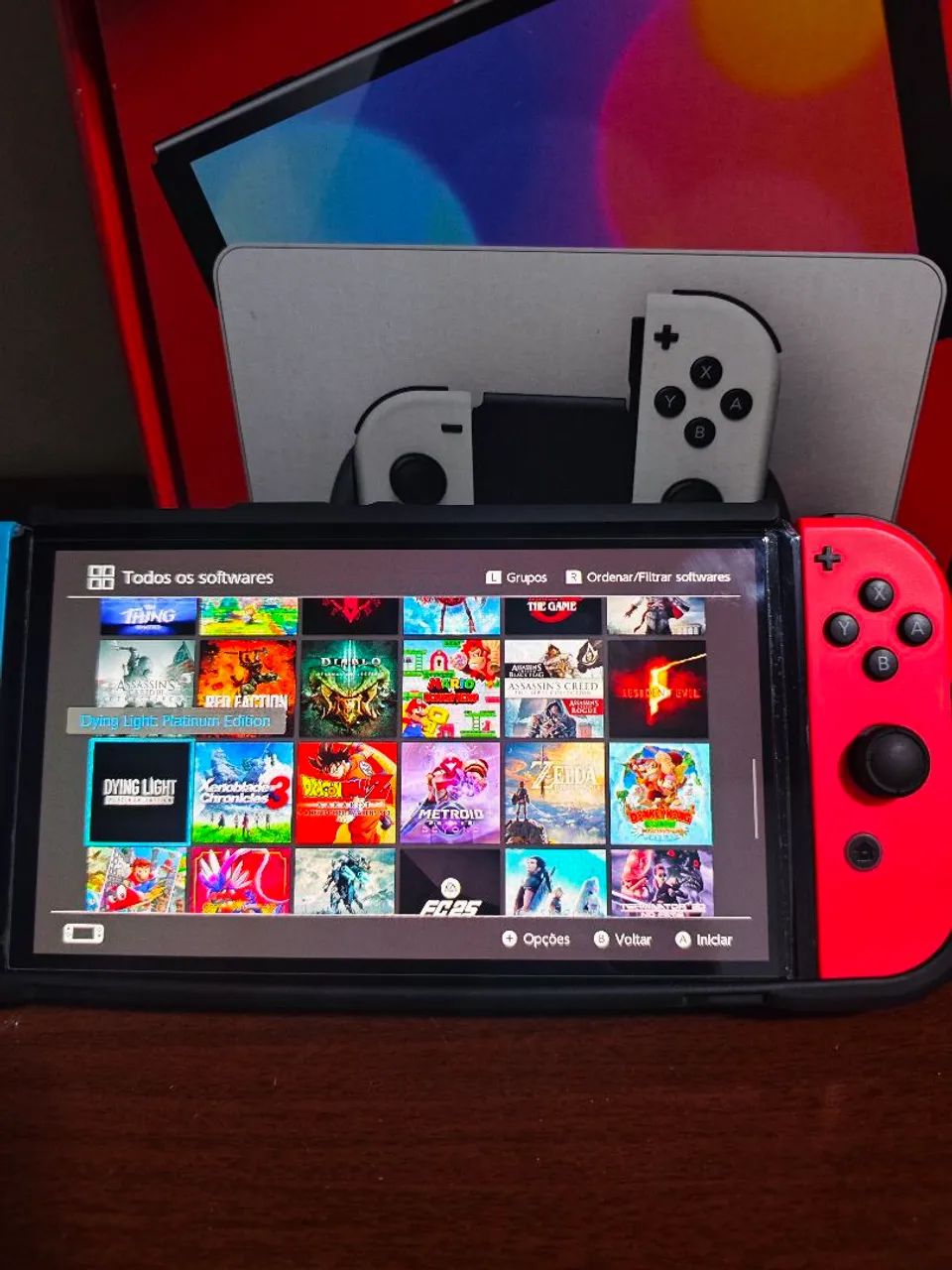 Nintendo switch OLED 1TB 60jogos - Foto 5