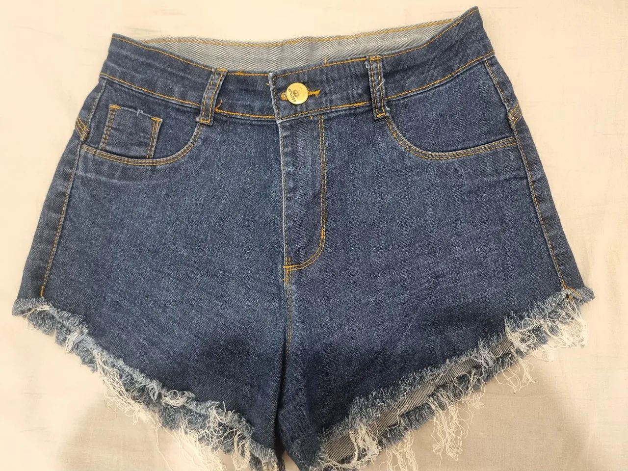 Short jeans feminino tam 42 - Foto 2