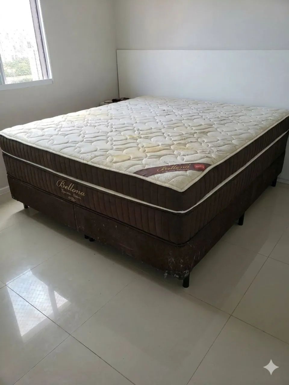 Cama Box + Colchão Ortobom Bellona King