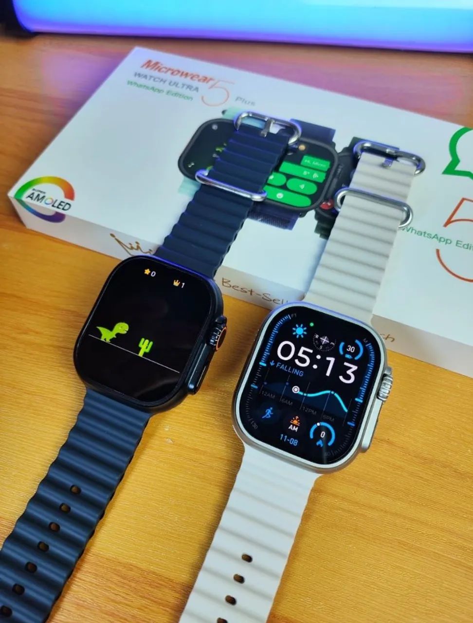 ULTRA 5 PLUS TELA AMOLED 49MM - Foto 5