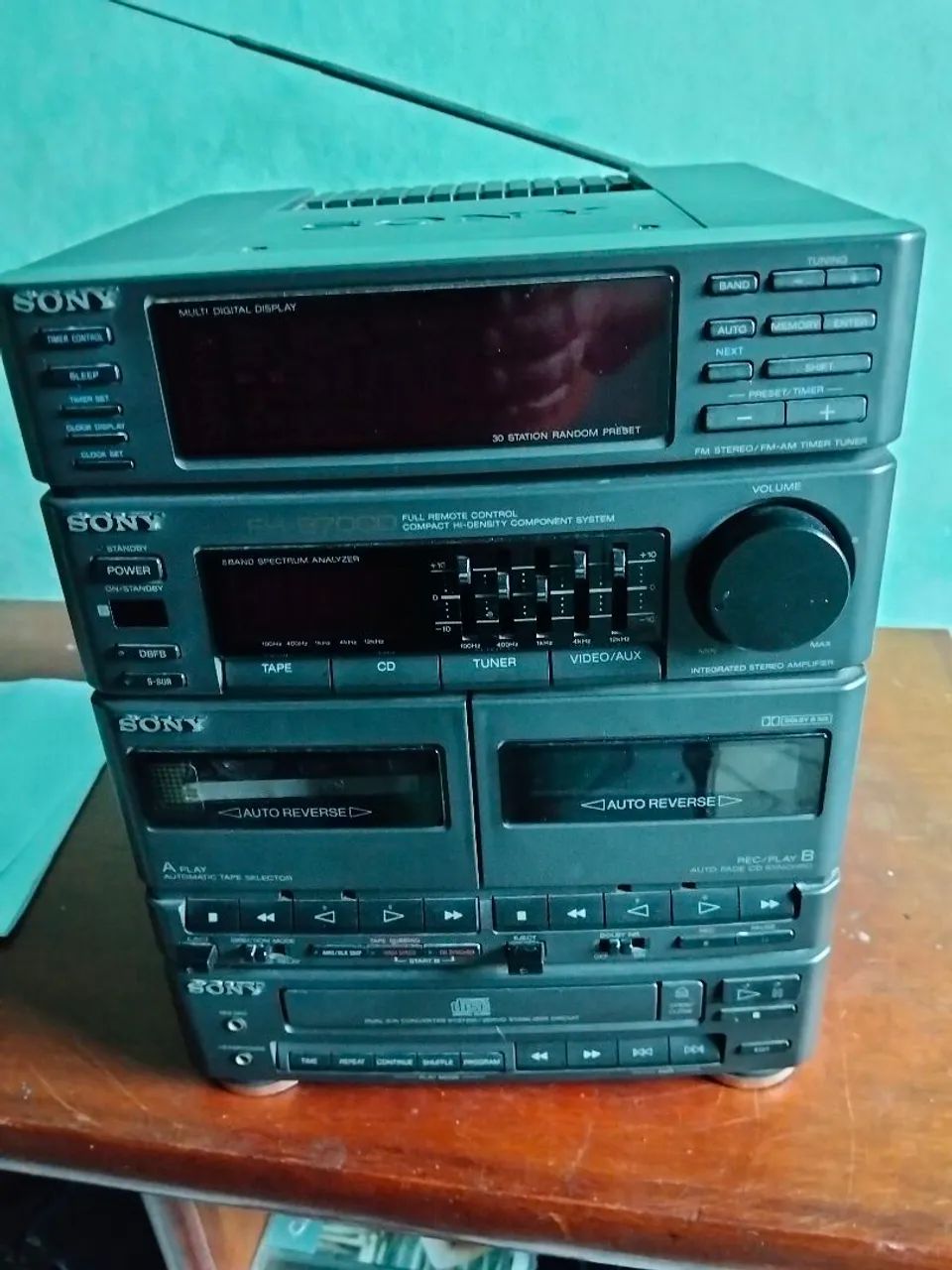 Mini system Sony funcionando  - Foto 2