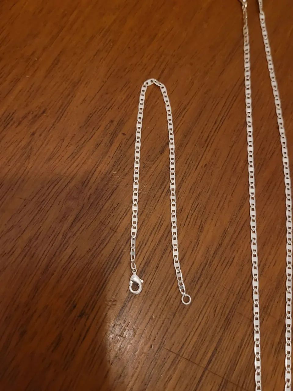 Vendo conjunto cordão com pingente  e pulseira de prata 925 - Foto 2