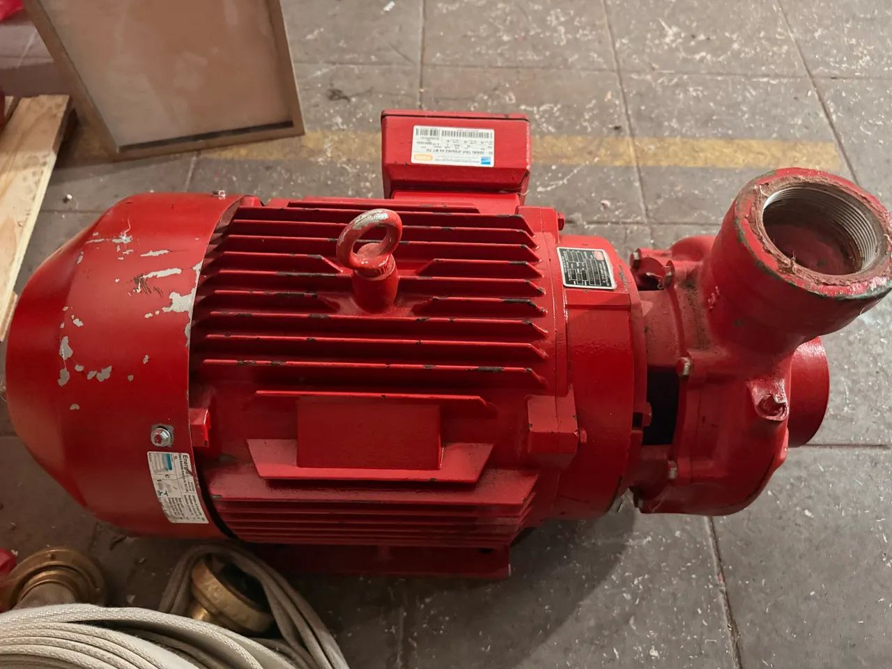 Three-Phase Fire Pump 20 HP - EBARA / Thebe - Ready for Use