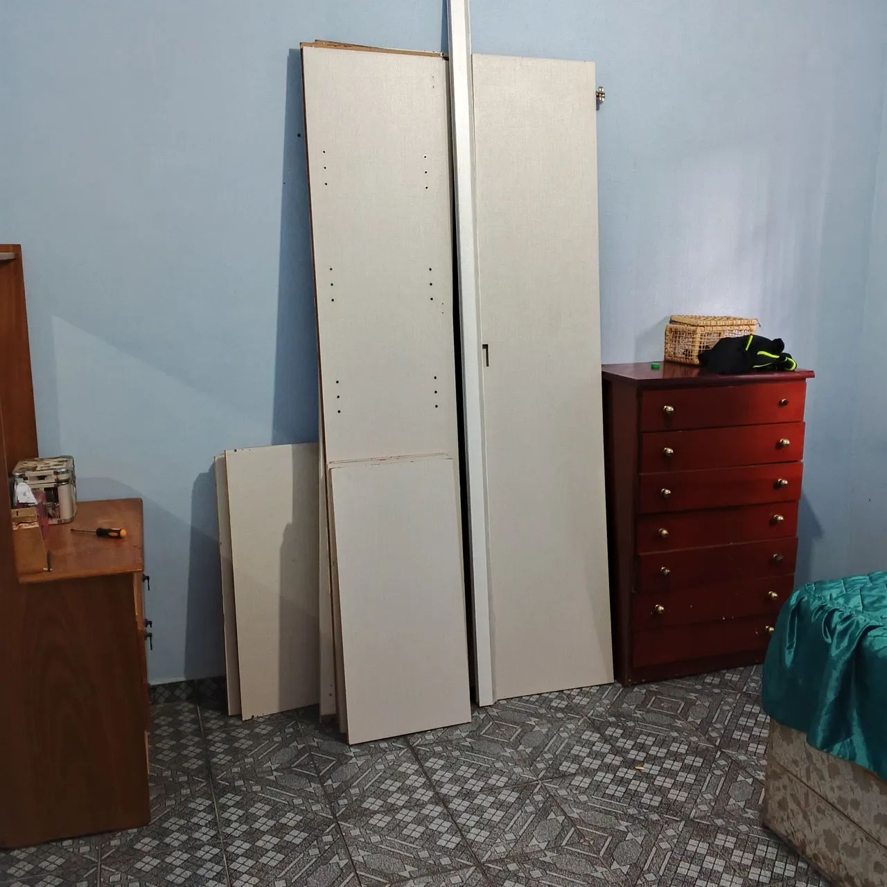 GUARDA ROUPA SOLTEIRO MADEIRAMENTO BOM  - Foto 3