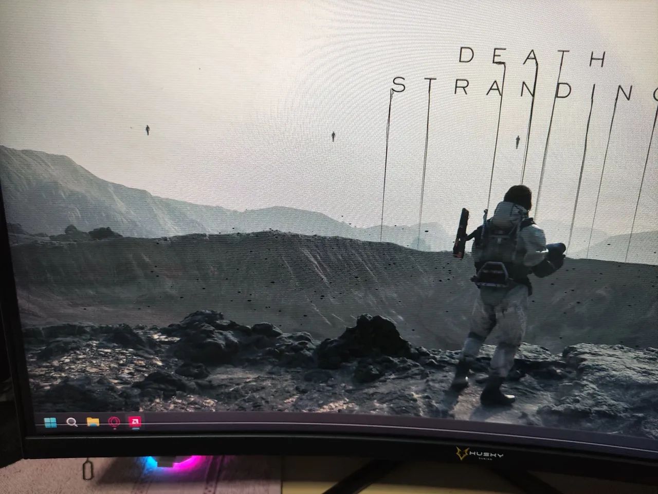 Monitor Gamer 27 polegadas 165hz com defeito de listra - Foto 3