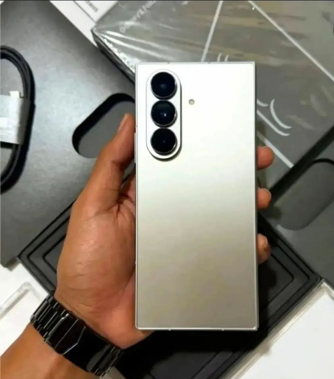 Galaxy z fold 6 512gb Impecável ac trocas - Foto 2