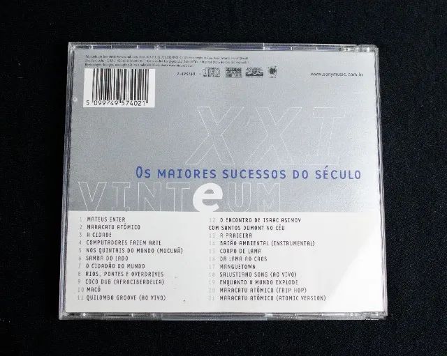 CD Chico Science & Nação Zumbi - Coleção 21 Grandes Sucessos - CDs