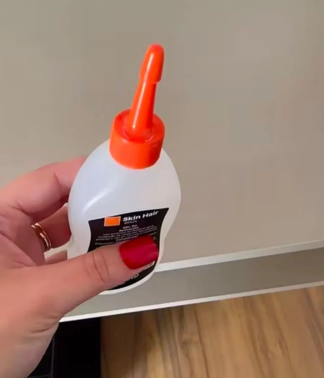 Gel fixador para mega hair cabelos  - Foto 4