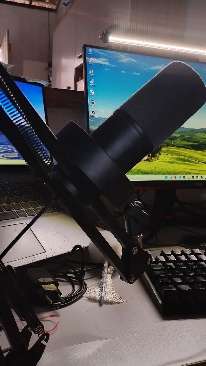 Microfone Dinâmico Novo Fifine K688 - Foto 3