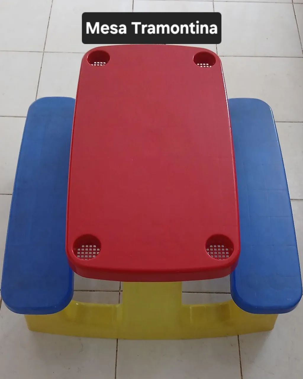 Mesinha infantil picnic 