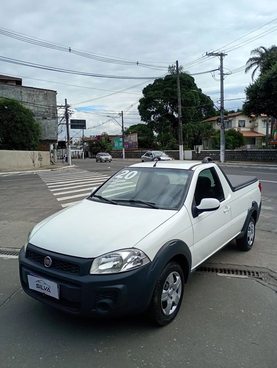 Fiat Strada Working Hard 1.4 Fire Flex 8V CS 2020 - Foto 2