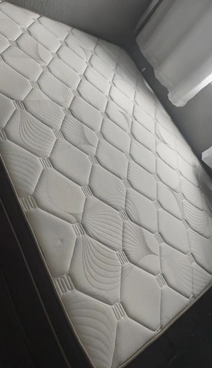CAMA QUEEN NOVA + PROTETOR DE COLCÃO - Foto 3