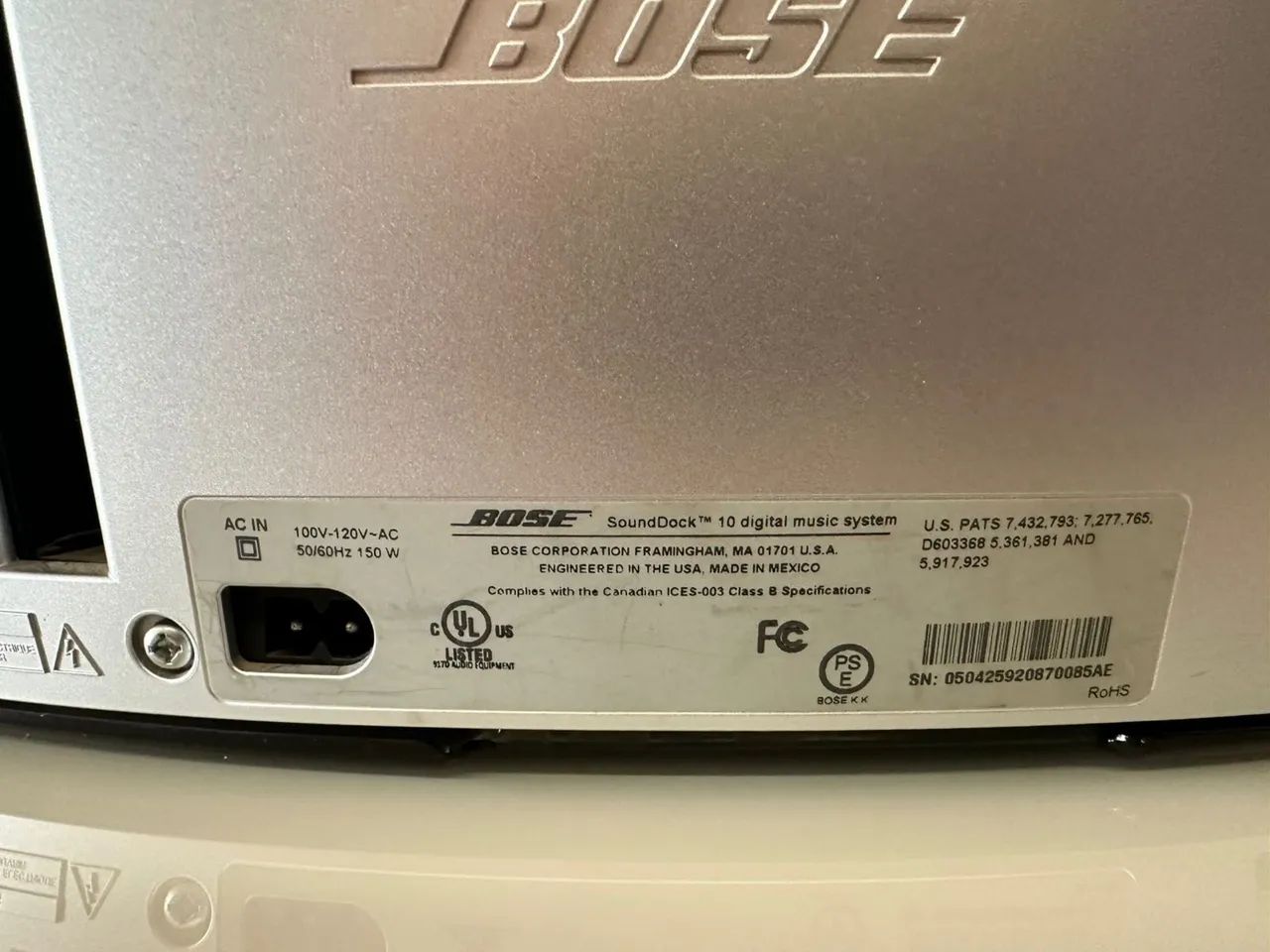Bose SoundDock 10 - som potente - Aparelhos de Som - Centro