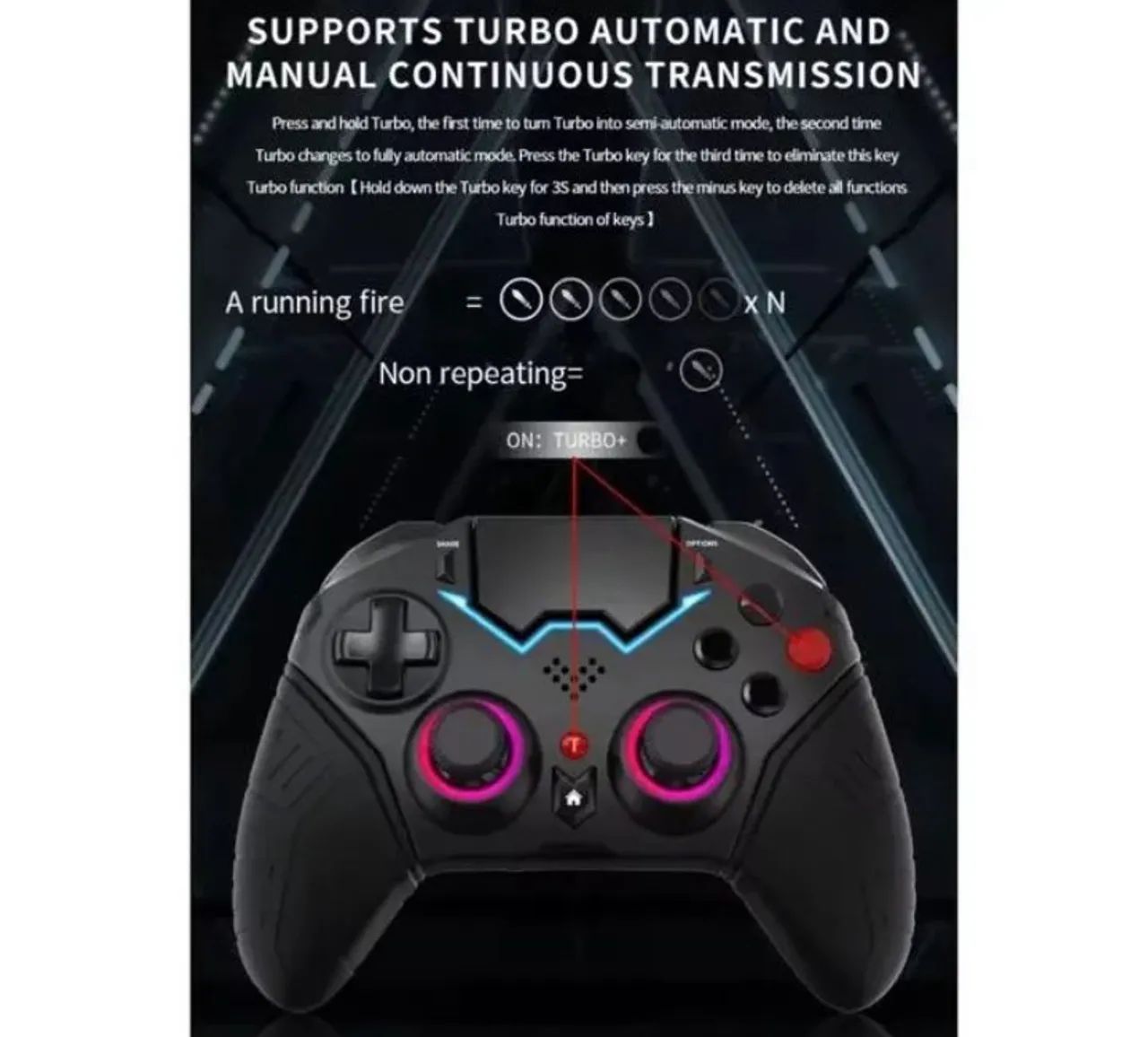 Controle Wireless PS3 PS4 PC iOS Android - Foto 3