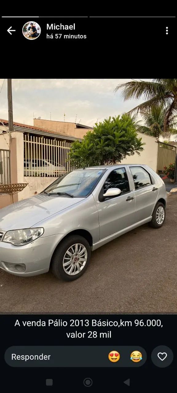 Fiat Palio Palio 1.0 ECONOMY Fire Flex 8V 4p 2013