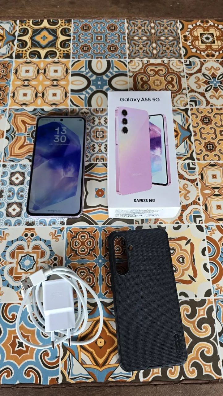 Samsung Galaxy A55 Impecável Rosé 8GB/256GB - Foto 5