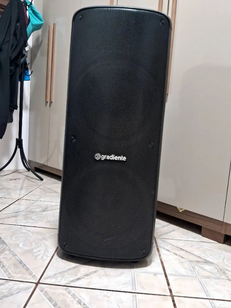 Caixa som gradiente 