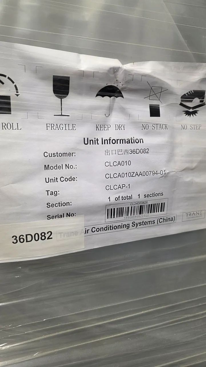 FANCOIL TRANE 10 TR'S 08 ROWS - Foto 2
