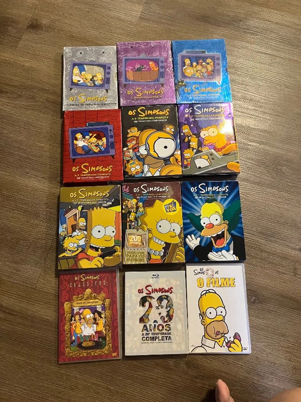 Dvds simpsons colecionador