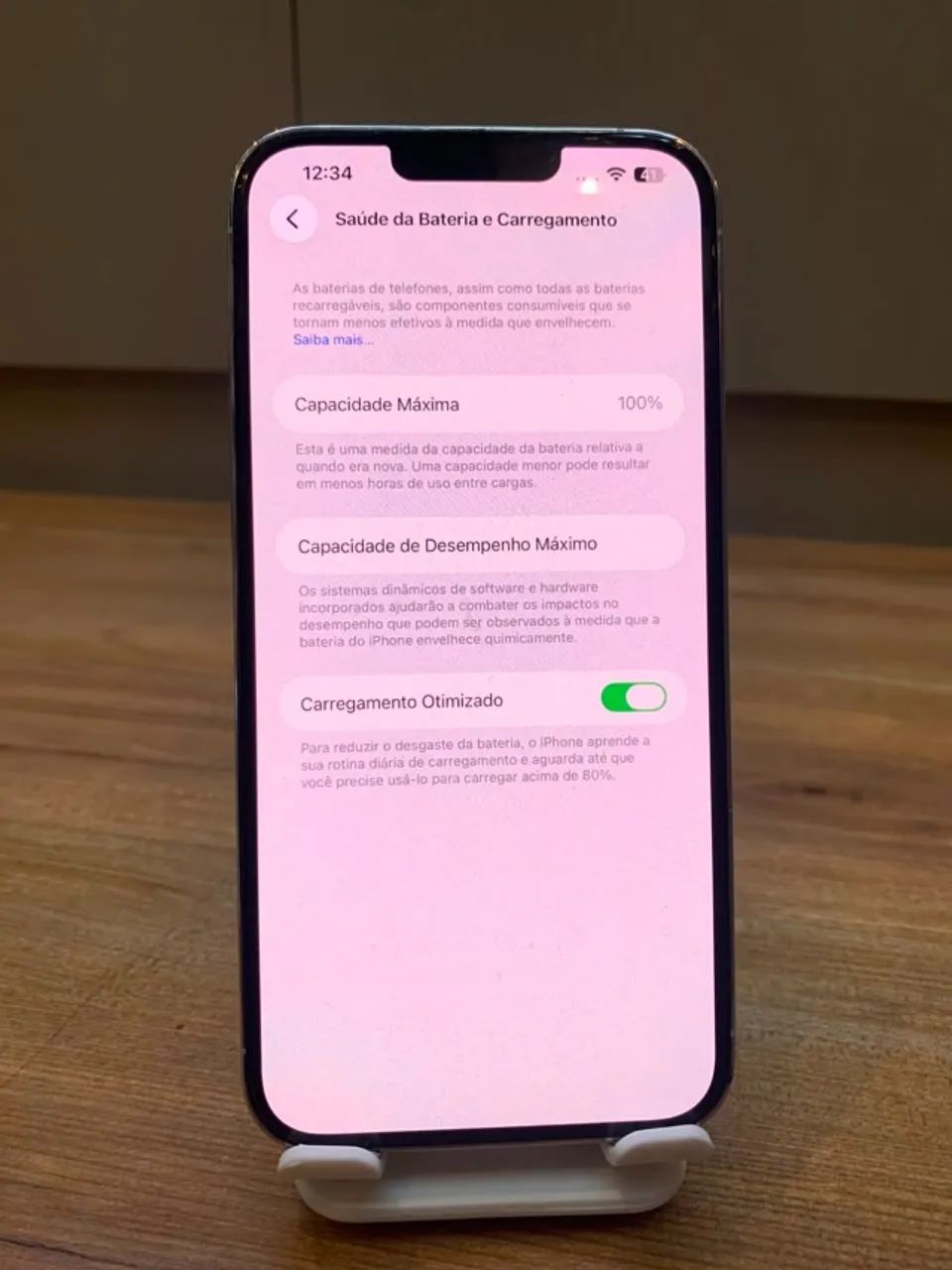 iphone 13 pro max 128gb branco - Foto 2