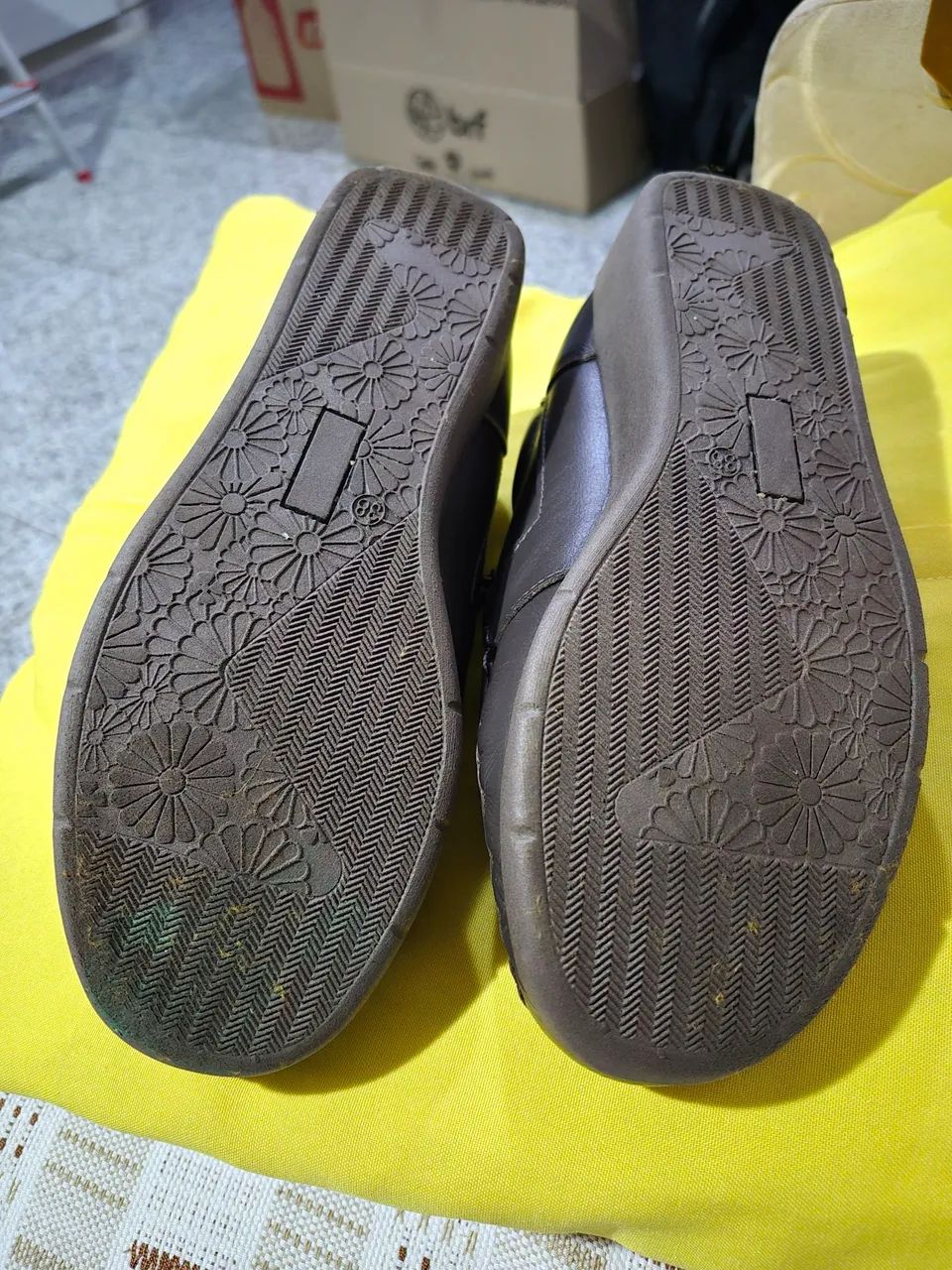 Mocassim marrom da Ultra Flex - Foto 5