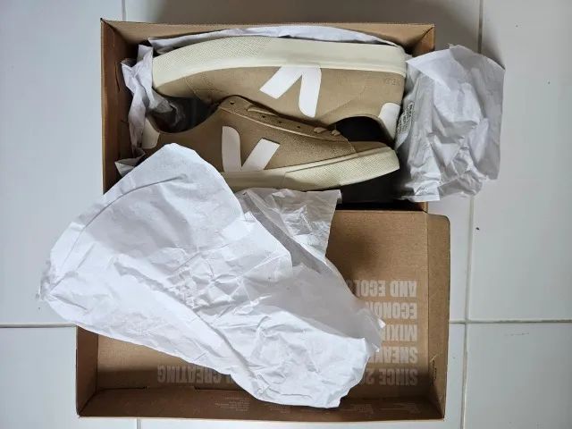 Tênis Vert (Veja) original em couro. - Foto 3