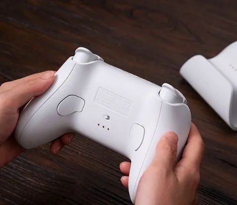 CONTROLE 8BITDO ULTIMATE, BLUETOOTH, PC/NINTENDO SWITCH, BRANCO - Foto 3