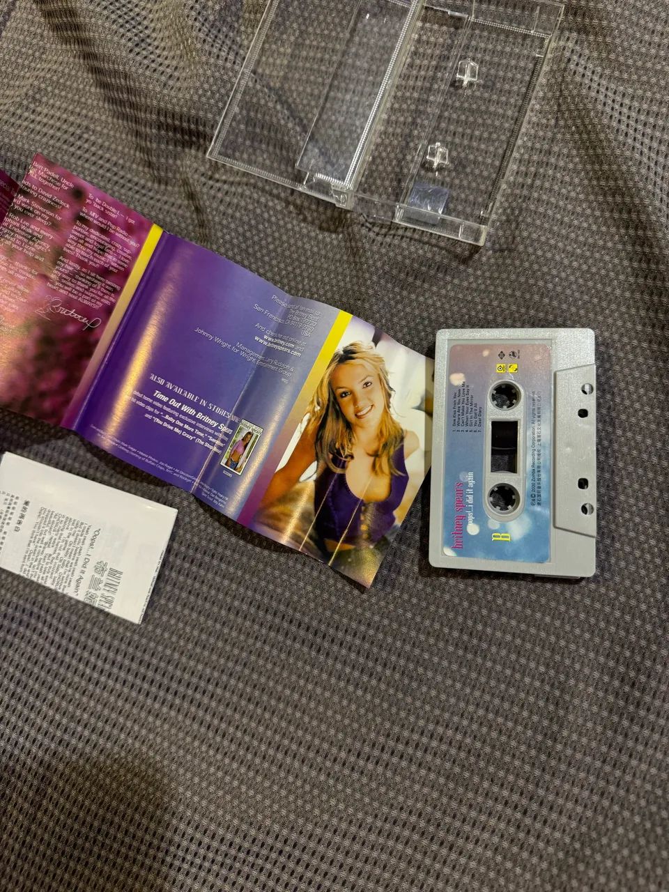 Fita k7 Britney Spears Oops I Did It Again China Cassete  - Foto 4