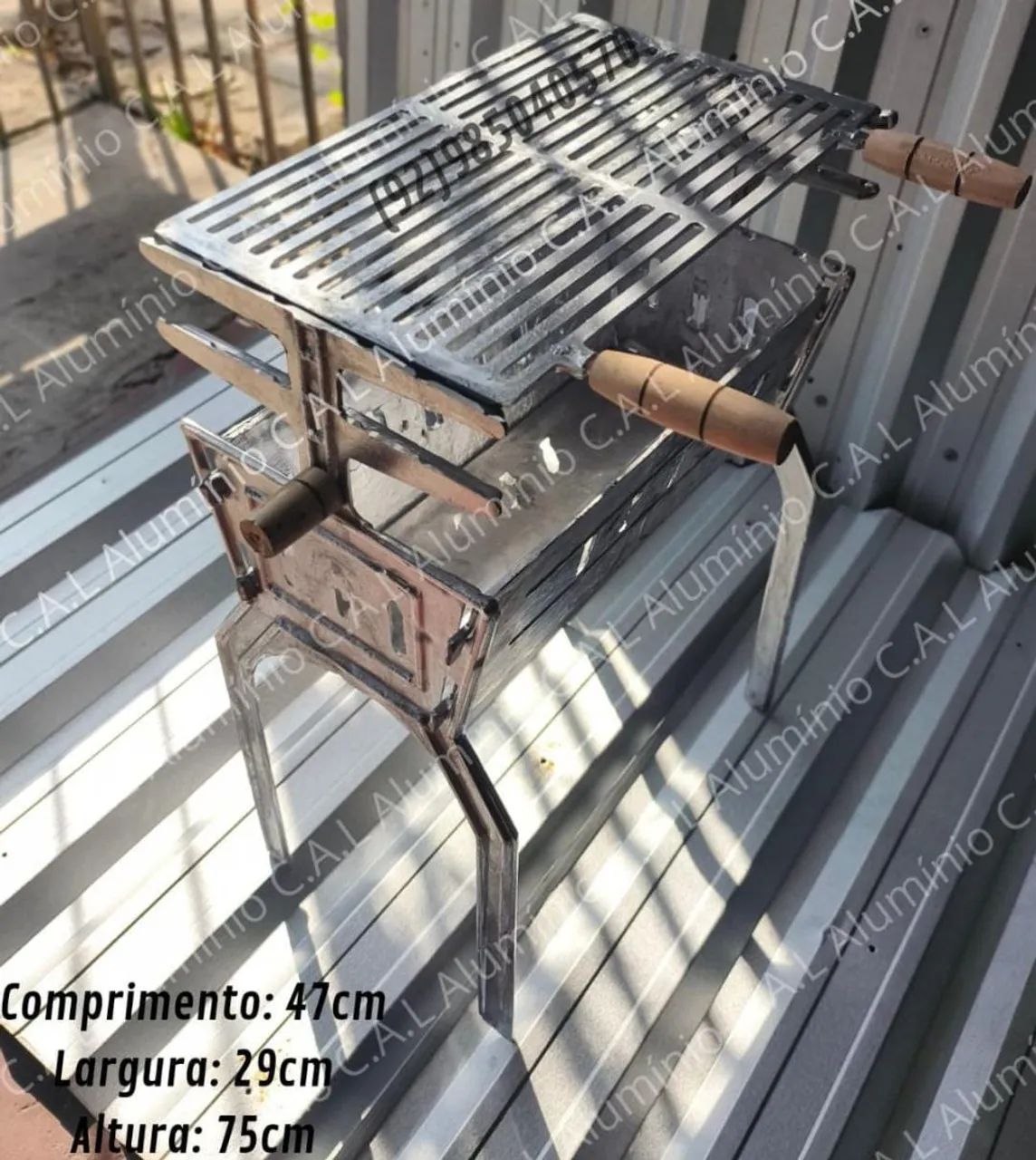 Churrasqueira de aluminio 