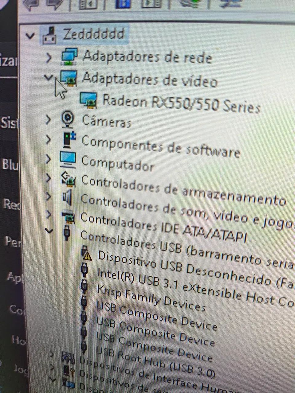 RX 550 Em perfeito estado 