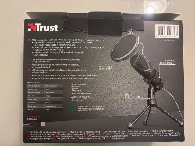Microfone para Streamer Mantis Trust - Foto 3